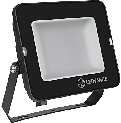 Projecteur symétrique compact 50 W 5000 lm 4000 K 100 degrés IP65 Noir