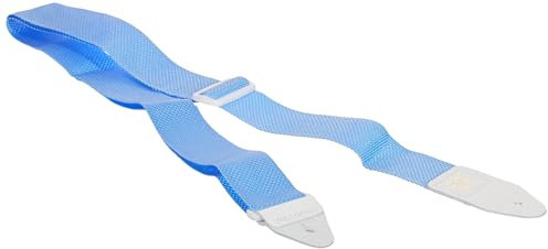 Ernie Ball Soft Blue & White Polypro Guitar Strap