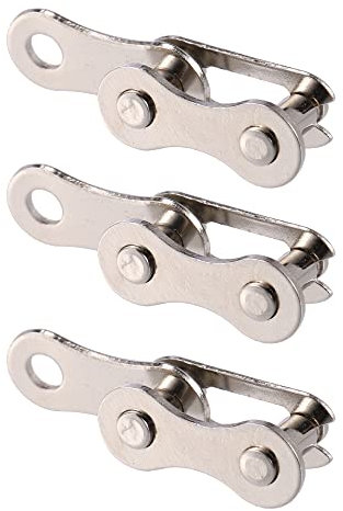 X AUTOHAUX 3 Pair Single Speed Chain Master Link Joint Clip Connectors for Bike