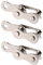 X AUTOHAUX 3 Pair Single Speed Chain Master Link Joint Clip Connectors for Bike