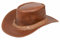 Infinity Leather Australischer Cowboyhut Bräunen-Westernstil aus echtem Aussie-Bush-Leder Hat