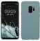 kwmobile Hülle kompatibel mit Samsung Galaxy S9 Hülle - weiches TPU Silikon Case - Cover geeignet für kabelloses Laden - Antique Stone
