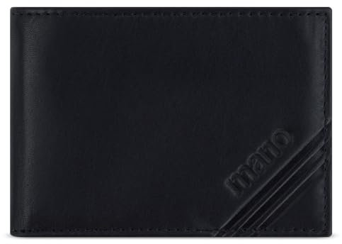 mano Don Antonio RFID Mini Purse Black