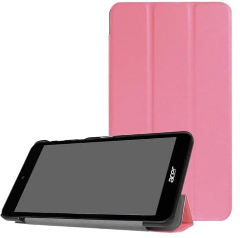 ZZOUGYY Tablet Cover for Acer Iconia One 7 B1-790 7 inch, Ultra Slim Luxury Folio Stand Lightweight Leather Case for Acer Iconia One7 B1-790-K21X 7 (KST-Pink)