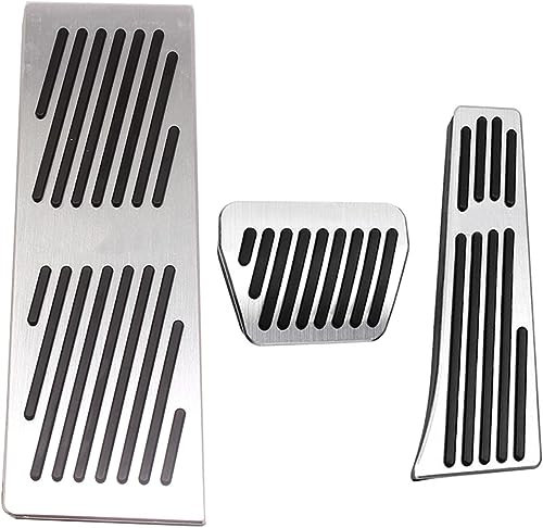KAMNIK Auto Pedalauflagen Für BMW 5 G30 G31 G38 X3 X4 2018 2019,Accelerator Bremse Pedale Anti Rutsch Pedal Abdeckungen ZubehöR,C-3 pcs