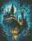 QIUQI 5D Diamond Painting Kits 40x50cm,Diamond Painting Groß Schloss,Diamond Painting für Erwachsene und Kinder,Diamant Painting Bilder xxl,Diamant Malerei für Haus Dekoration,Geschen