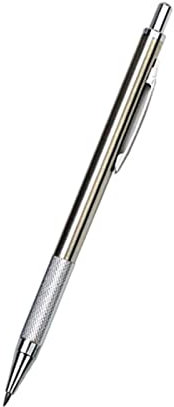 YOGOTEU Druckbleistift Metallmalerei Automatischer Bleistift mit Minen zum Schreiben Zeichnen 0,3/0,5/0,7/0,9/1,3/2,0/3,0 mm Druckbleistift Metallmalerei Automatischer Bleistift mit Minen zum