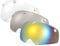 Lixada Bike Helmet Visor, Detachable Magnetic Visor for Bike Helmet UV Guard for Men Women Transparent/Grey/Multi-color