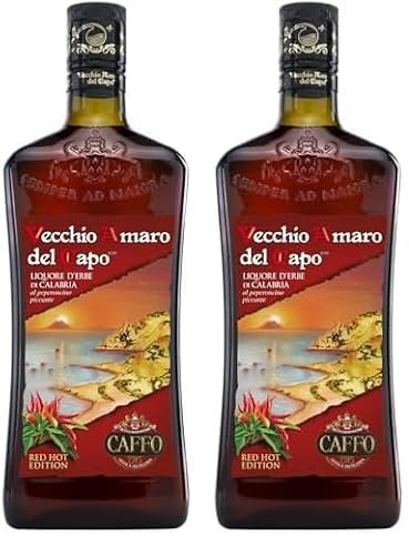 Vecchio Amaro del Capo Red Hot Edition - 70cl (Confezione da 2)