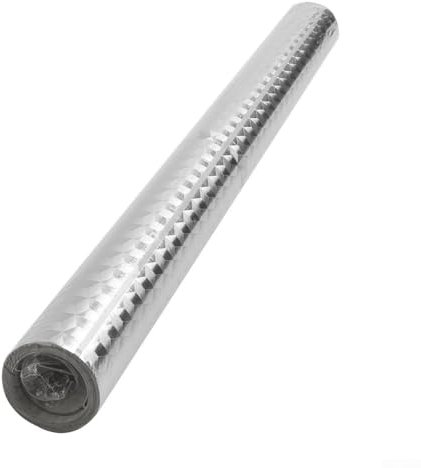 Film adhésif en aluminium pour plan de travail de cuisine, carrelage et protection murale, 5 m (40 cm x 2 m)