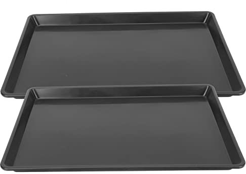 Toddmomy 2piezas Bandeja para Jaulas De Pájaros Soporte para Conejos Fácil De Limpiar para Gatos