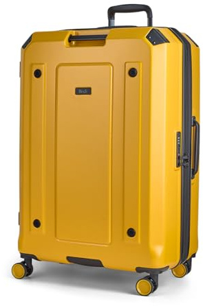 Rock Alpine Large 94/105L Expanding Suitcase - Yellow