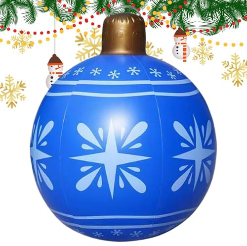 Navideños Inflables Gigantes | Grandes para Árboles Exteriores,Decoraciones Inflables PVC para Fiestas De Navidad En Familia Jardín Y Porche | para Fiestas Jardín Y Reuniones Familiares