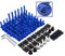 Universal Motorrad Verkleidungsschrauben,Verkleidung Schrauben Blau Schrauben Kit M4 M5 M6