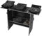 ULTIMATE FOLD OUT DJ TABLE SILVER PLUS (wheels) U92049SL - tavolo richiudibile per dj robusto con ruote per il trasporto