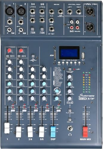 Studiomaster Club XS 6+ Mischpult