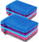 PHOGARY 10 Gants de Douche en Microfibre (5 Couleurs) Taille 15 x 21 cm, Gants de Douche en Flanelle, Super Doux, Multicolor1