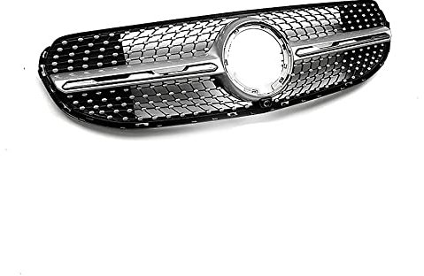 TAIMOWEI Auto Frontstoßstange Grill,für Mercedes-Benz GLC (X253) Dynamic Version 2020 Front Kühlergrill Kühler schutzzubehör