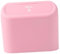 F Fityle Mini Poubelle de Voiture, Organisateur de déchets, Accessoires de Voiture, Poubelle de Voiture à Pression avec Couvercle, Poubelle de Voiture pour la, Rose