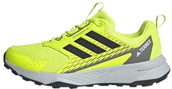 adidas Herren Terrex Tracefinder 2 Trail Running Shoes, Lucid Lemon/Core Black/Charcoal Solid Grey, 42 2/3 EU