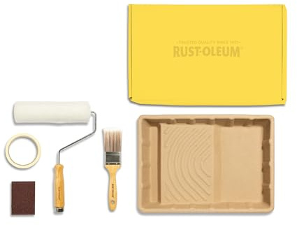 Rust-Oleum Ready to Roll - Eco Paint Kit (Large) - Chalky Wall Paint Warming Yellows