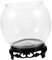 RORPOIR 1 Set Transparent Round Fish Tank Display Net Decorative Fish Container Canister Pot Fish Tank Clean Jellyfish Artificial Goldfish Small Fish Bowls Living Room Fish Tank The Pet