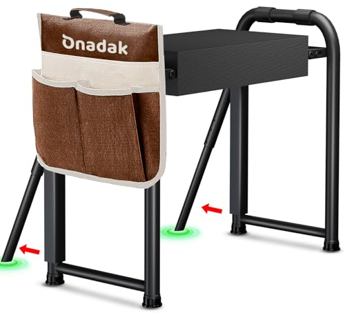 Onadak Heavy Duty 400lb Foldable Garden Kneeler with Support Legs