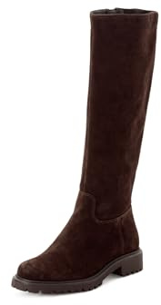 Tamaris Damen Lederstiefel 1-25635-45 304 Frauen Schuhe Winter M2563545 braun