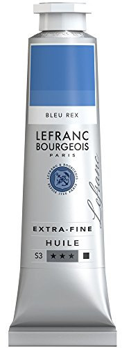 Lefranc Bourgeois Óleo Extra Fino 40ml - Tubo de pintura, Azul Real