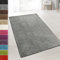 casa pura Teppich Wohnzimmer Grau Flauschiger Teppich 80x250cm Läufer, weicher Wohnteppich Deko für Schlafzimmer, Kinderzimmer, Flur mit antirutsch Unterseite, Shaggy Hochfloor Barcelona