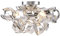 Lindby Deckenlampe Elviro (Modern) in Chrom (3 flammig, E14) - Deckenleuchte Lampe Wohnzimmerleuchte