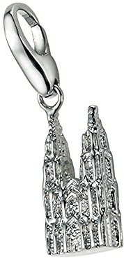 Giorgio Martello Milano Charm Kölner Dom, Silber 925 Sterling Silber, Onesize