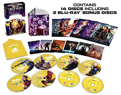 Marvel Studios Cinematic Universe: Phase Three - Part Two 4K Ultra-HD [Blu-ray] [2019] [Region Free]