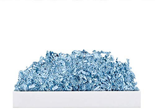 SizzlePak Sky blue, hellblaues Füllmaterial und Polsterpapier, Geschenk-Verpackungen, Deko, Geburtstag, Weihnachten - 1 kg