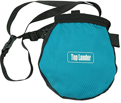 Top Lander bouldern chalkbag mit verstellbaren Gürtel Rock Klettern Chalk Bag Magnesiasack für Sportklettern,Gewichtheben, Gymnastik