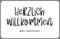 Türschild herzlich willkommen - wäre übertrieben Zimmerschild Teenager Teenies Schüler Dekoration Jugendlicher