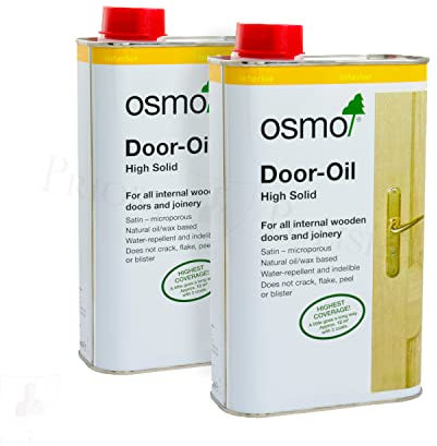 Osmo Door Oil Clear - 1 Litre - Satin or Raw Finish (3033 Raw)