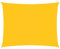 vidaXL Voile de Parasol Tissu Oxford rectangulaire 2x3 m Jaune, Voile de Parasol, bâche de Parasol, écran Solaire, voiles de Parasol