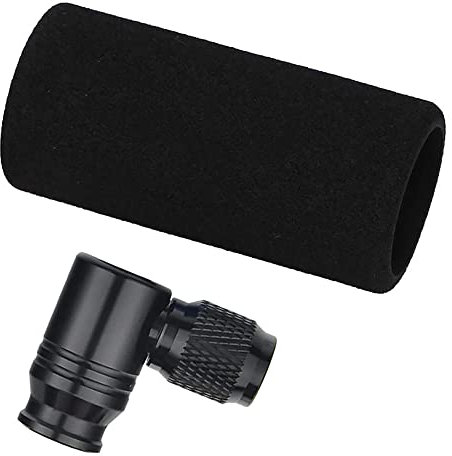CO2 Inflator with Insulated Sleeve, Quick Lightweight Bicycle Gas Pump Nozzle for Bike Tire, Ball and Life Buoys