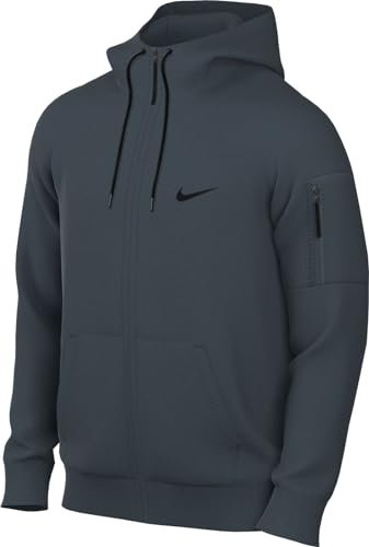 Nike Herren Hooded Full Zip Ls Top M Nk Tf Hd Fz, Deep Jungle/Deep Jungle/Black, DQ4830-328, L