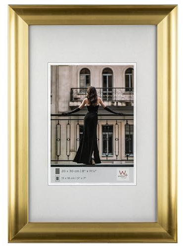 walther design Bilderrahmen Venice 30x40 cm, Gold, JL040G