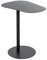 Haku Möbel Beistelltisch schwarz, Metall - Maße: B 53 cm x H 60 cm x T 38 cm, Style: Modern