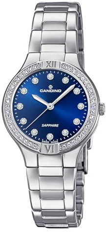 Candino Damenuhr Edelstahl Silber Casual Armbanduhr UC4626/4 Analoguhr