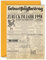 Stuff4 67. Geburtstagskarten für Männer Frauen - Zurück im Jahr 1958 Zeitung - 67 Alles Gute zum Geburtstag Jahrestag Hochzeitstag Karte Vintage Jahrgang Geboren 1958 A5 Glückwunschkarten