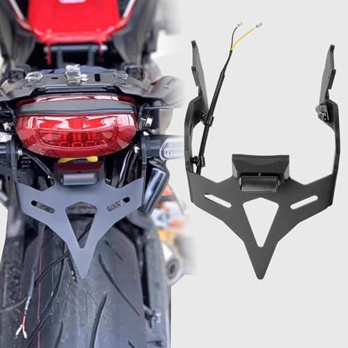 WOOGA Kennzeichen Halter für HO&N&DA CB650R/CBR650R Accessories 2021 2022 2023 2024 Motorrad Heck Rahmen Halterung Heck kotflügel Eliminator