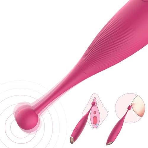LYAMais Hochfrequenz Klitoris Vibratoren, 2 Vibratorköpfe ersetzbar Mit 9 Vibrationmodi Vibration für Frauen Erotik Sexspielzeug für Sie Vaginal- und Brustwarzenstimulation Leise, Sex Toys für Paare