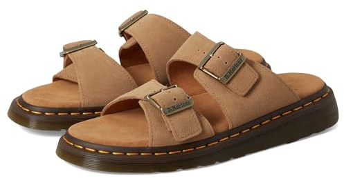 Dr. Martens Josef Slide Sandalen für Erwachsene, unisex, Savannah Tan, 38 EU