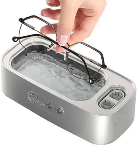 Ultraschall-Ringreiniger, Ultraschallreiniger, Schmuckreiniger, Halskettenreiniger, Glasreiniger, Ringreiniger, Zubehör