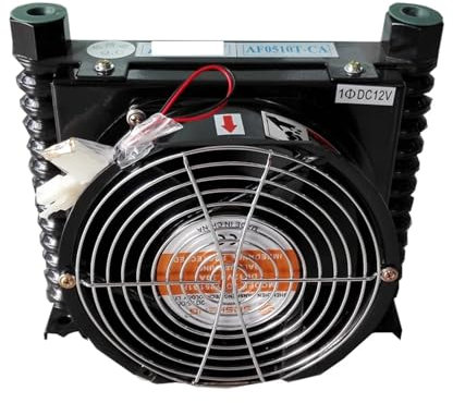 Radiateur Hydraulique Refroidi Par Air 24V/12V/220V/380V, Refroidisseur De Réservoir De Carburant Modifié Sur Véhicule, Radiateur D'huile Refroidi Par Air AF0510T-CA Scénarios d'application multiples(