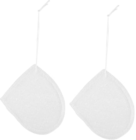 Healifty 2 Stück Seifenbeutel für Gesichtsreinigung Wiederverwendbare Reinigungs Handschuhe für Sanfte Hautpflege Effektive Make Up Entfernung und Sanftes Peeling